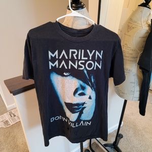 Marilyn Manson "Born Villain" Tour Shirt (Vintage) 2012.